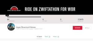 Ride On Zwiftathon for World Bicycle Relief 2016
