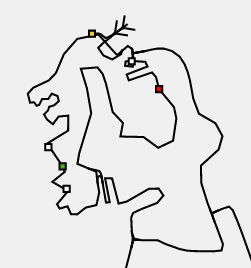 Online maps of all three Zwift courses