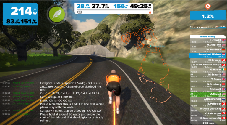 Preview of next major ZwiftMap version