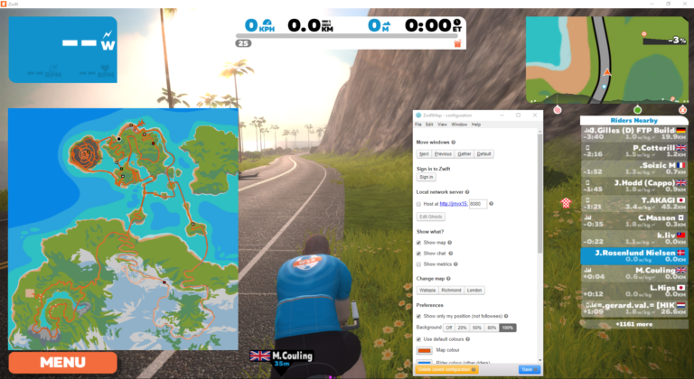 Major update to ZwiftMap – version 1.3.0