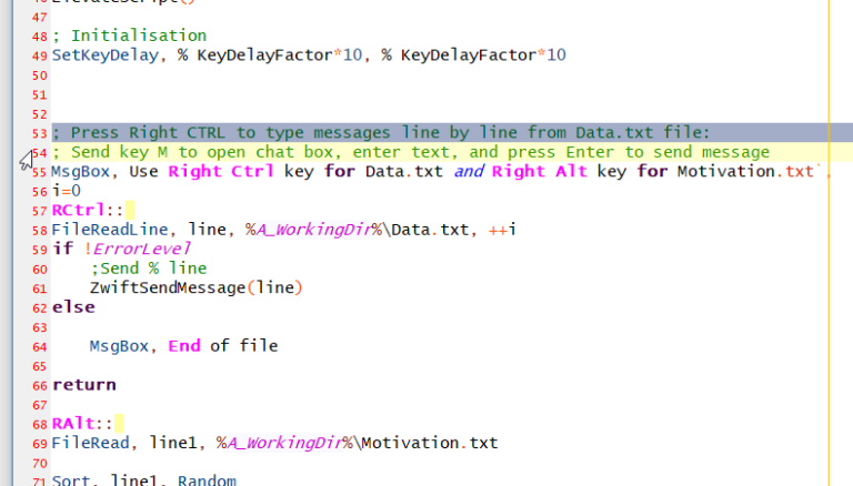 Chat with preconfigured messages