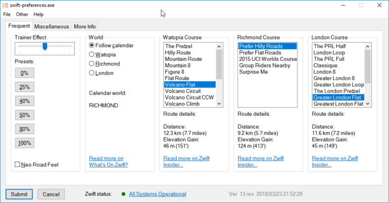While we wait… an update for zwift-preferences