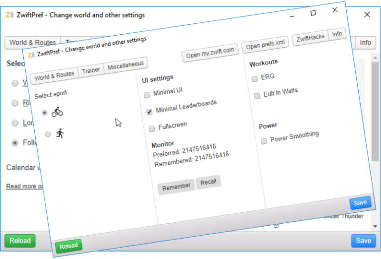 While we wait… ZwiftPref update