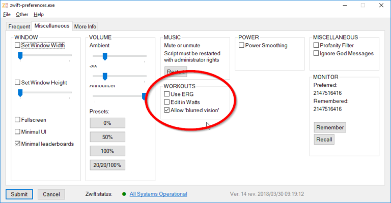 A new setting plus a Win7 bug fix