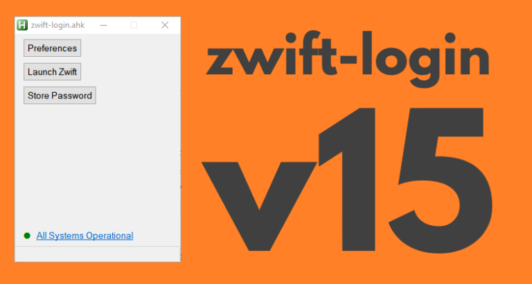 Bug fixing zwift-login (version 15)