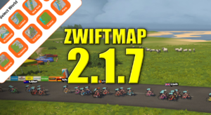 All worlds are supported by ZwiftGPS – and in ZwiftMap