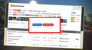 Races with/without steering – Canned event searches