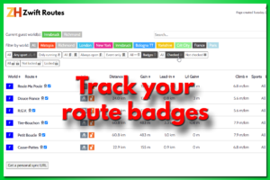 A new way to track your route badges
