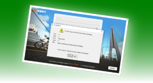 What is this script error in Zwift’s launcher?