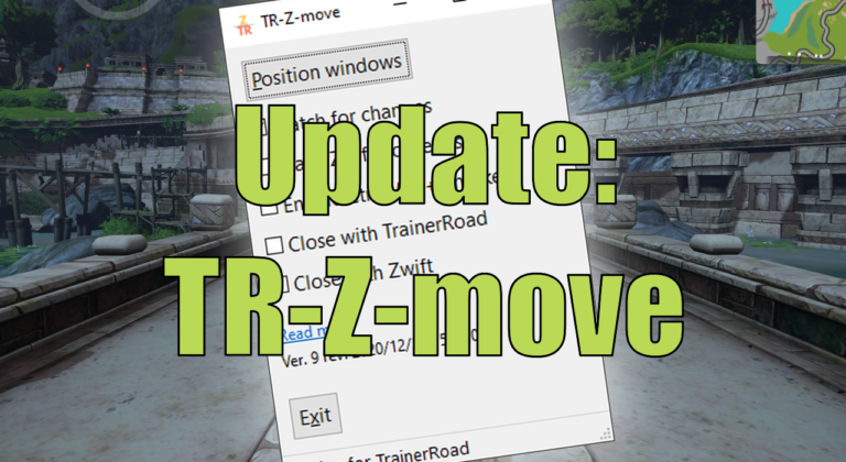 Updates to TR-Z-move: Hotkey and borderless