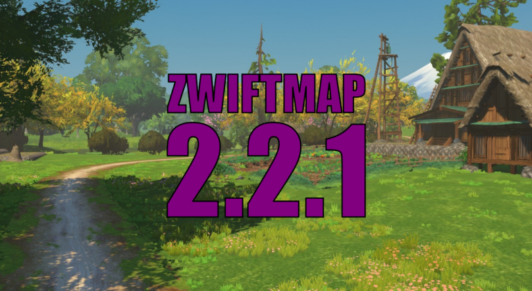 ZwiftMap fixed after Zwift log.txt changes