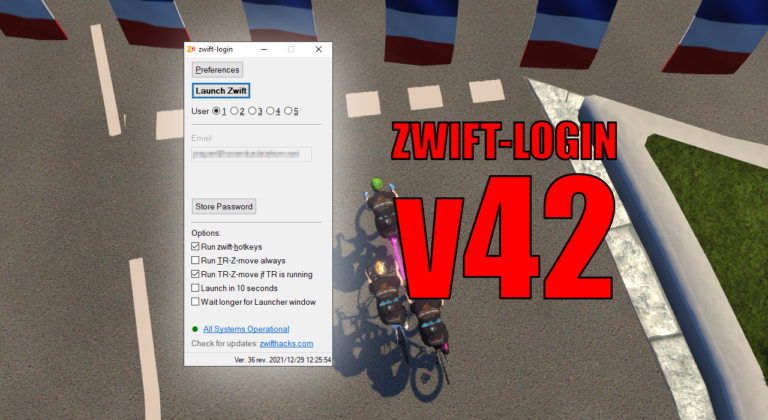 Handling Administrator Mode in the Zwift Launcher with zwift-login