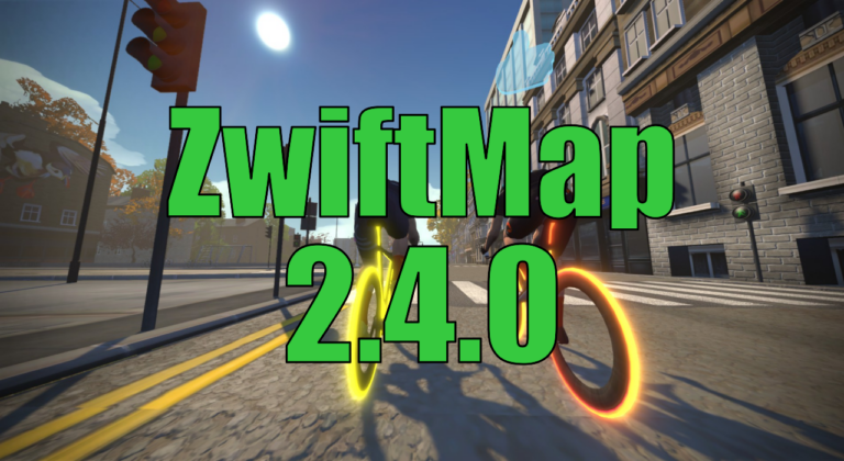 Update to ZwiftMap for Windows
